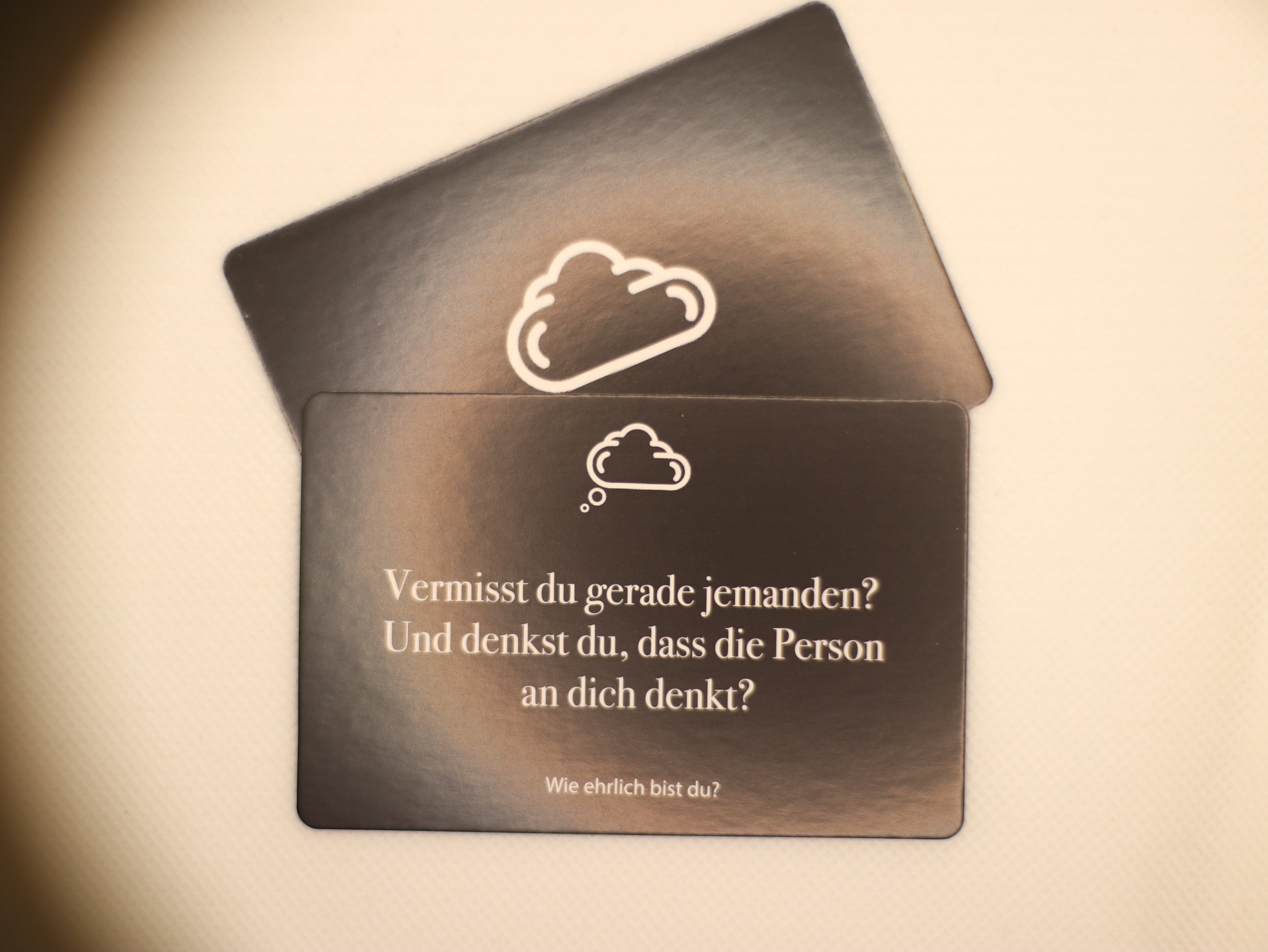 WIE EHRLICH BIST DU?