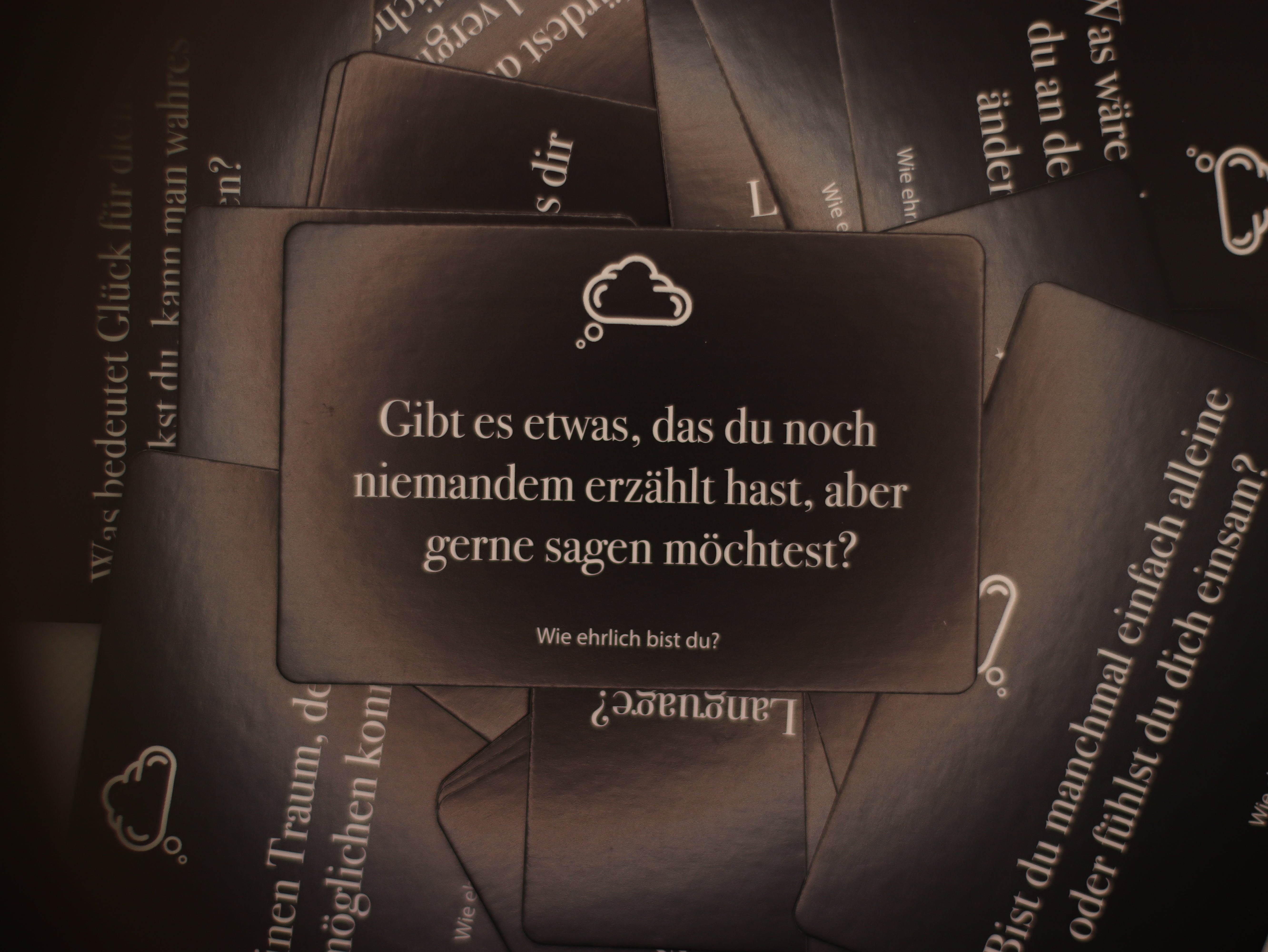 WIE EHRLICH BIST DU?